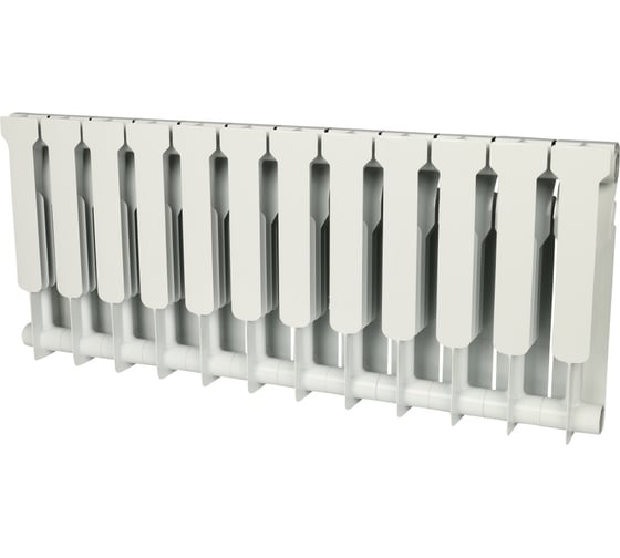 Биметаллический радиатор ROMMER Profi BM 350 BI350-80-80-130 12 секций RAL9016 86633