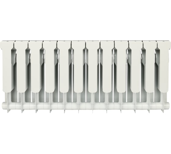 Биметаллический радиатор ROMMER Profi BM 350 BI350-80-80-130 12 секций RAL9016 86633
