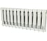 Биметаллический радиатор ROMMER Profi BM 350 BI350-80-80-130 12 секций RAL9016 86633 2
