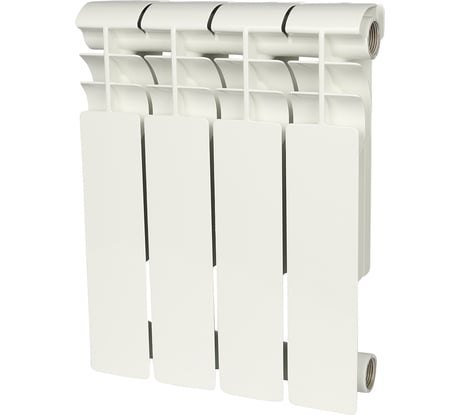 Биметаллический радиатор ROMMER Profi BM 350 BI350-80-80-130 4 секции RAL9016 86629
