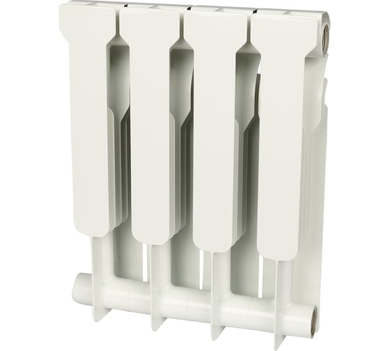 Биметаллический радиатор ROMMER Profi BM 350 BI350-80-80-130 4 секции RAL9016 86629