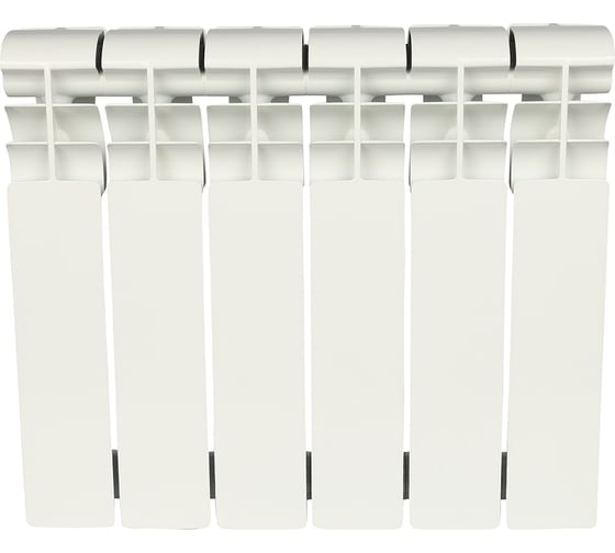 Биметаллический радиатор ROMMER Profi BM 350 BI350-80-80-130 6 секций RAL9016 86630