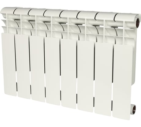 Биметаллический радиатор ROMMER Profi BM 350 BI350-80-80-130 8 секций RAL9016 86631