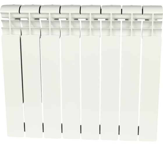 Биметаллический радиатор ROMMER Profi BM 500 BI500-80-80-150 8 секций RAL9016 82489