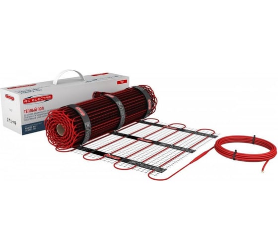 Нагревательный мат AC ELECTRIC ACMM 2-150-7 комплект теплого пола НС-1179162