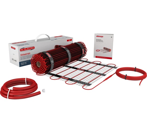 Нагревательный мат AC ELECTRIC ACMM 2-150-12 комплект теплого пола НС-1179169