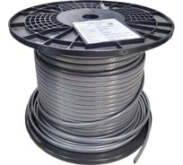 Греющий кабель для труб и водостока EASTEC саморегулирующийся экранированный 24 Вт/м с УФ-защитой 10 м SRL 24-2 CR-10м