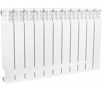 Биметаллический радиатор STOUT Space 500 11 секций боковое подключение SRB-0310-050011