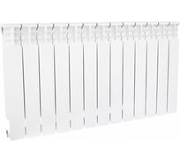 Биметаллический радиатор STOUT Space 500 13 секций боковое подключение SRB-0310-050013 15863372