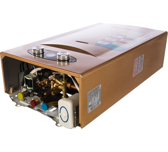 Газовый проточный бытовой водонагреватель Термекс G 20 D Golden brown ЭдЭБ00937