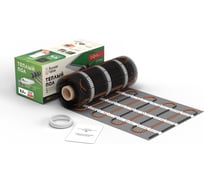 Нагревательный мат под ламинат/плитку/линолеум Русское тепло Теплый пол 8 кв. м, 1280 Вт 2285218 28694630