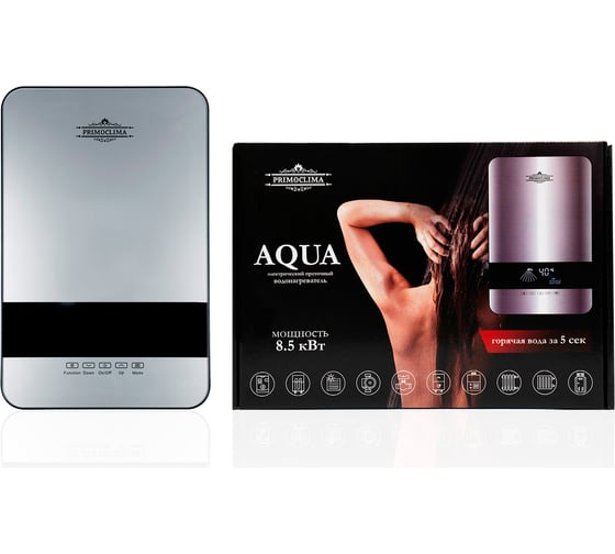 Электрический проточный нагреватель Primoclima aqua 8.5 квт PC AQUA 8.5 (S)