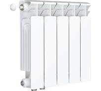 Радиатор биметаллический RIFAR BASE Ventil 350 05 секц. нижн. лев. R-BA-350-05-VL