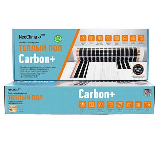 Комплект тёплого пола Neoclima CARBON+ 230-0,5-3 38616 1