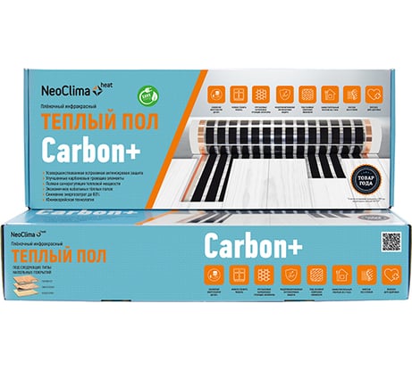 Комплект тёплого пола Neoclima CARBON+ 230-0,5-5 38619