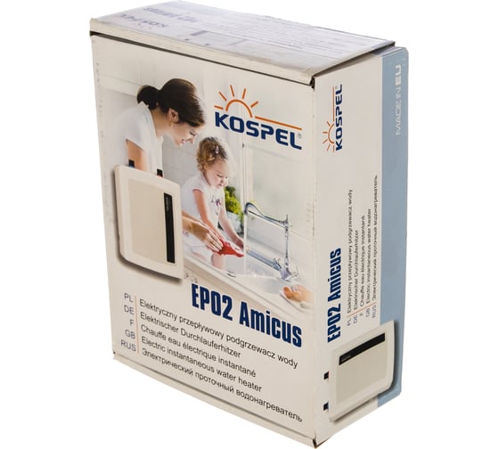 Проточный электроводонагреватель Kospel 5,5 кВт EPO2-5