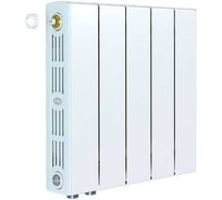 Биметаллический радиатор RIFAR SUPReMO Ventil 350 05 секц. нижн. лев. R-SU-350-05-VL