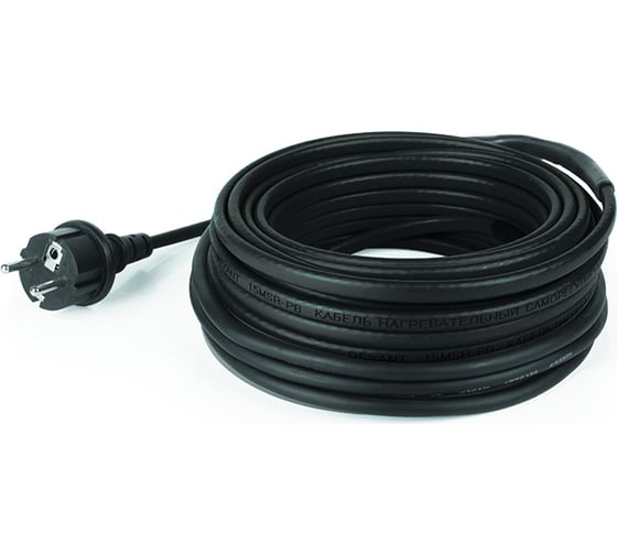 Саморегулирующийся греющий кабель REXANT POWER Line 30SRL-2CR, 20м/600Вт 51-0659