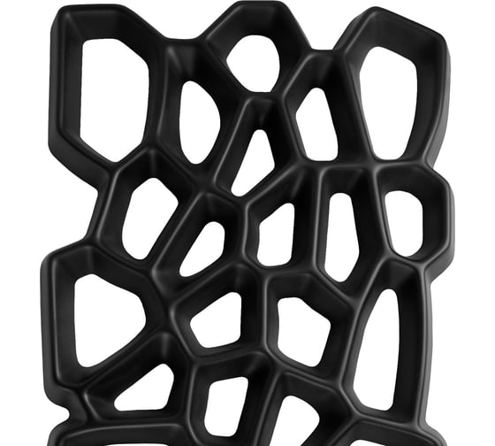 Дизайн-радиатор Primoclima Geom 1200x600 черный мат 1200 RAL9005 матовый
