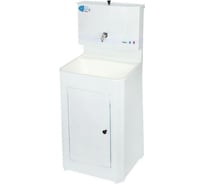 Умывальник дачный ЛЕТО Акватекс бачок 17 л, пластиковая мойка, белый 5660