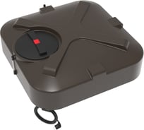 Бак для душа Rostok 250 л, с подогревом, коричневый 2016.0000.910.000