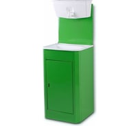 Дачный умывальник Лидер Мойка пластик, без нагревателя воды, бак 10 л, зеленый