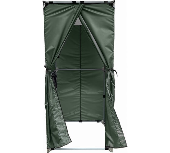 Душевая кабина Экопром Rostok дачная, без бака, зеленая 202.0000.401.000