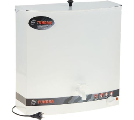 Настенный бак TUNDRA с ЭВН, 1250 Вт, 27 л, полный 30 л, белый 2319231