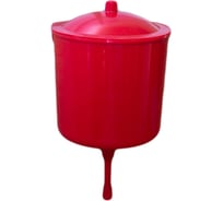 Рукомойник Каменскволокно красный 00000036244