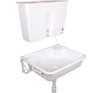 Водонагреватель дачный, электрический ДТРД 22 литра, Комплект с мойкой и сифоном ДТРД-22