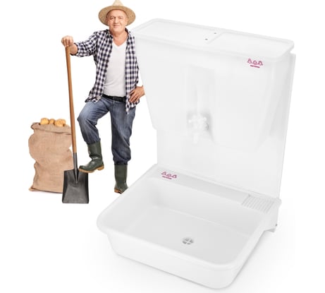 Умывальник Мастерица без ЭВН, навесной с раковиной 00-00015079