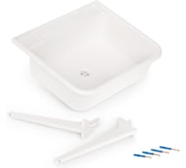 Раковина для сада пластиковая ЗПИ "Альтернатива" ЗПИ Альтернатива (с кронштейном) М8539