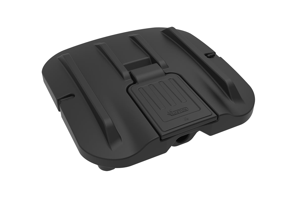 Бак для душа Экопром Rostok Ok 110 л с лейкой чёрный 2014.0110.899.001 ...