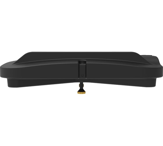 Бак для душа Экопром Rostok Ok 110 л с лейкой чёрный 2014.0110.899.001