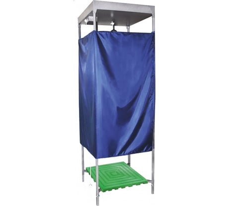 Душ дачный АКВАТЕКС 80x80 "Электромаш" БЕЗ ЭВН-128л 526800