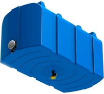 Душевой бак POLIMER GROUP серии «R» 300 литров, голубой, с подогревом DR300S1312