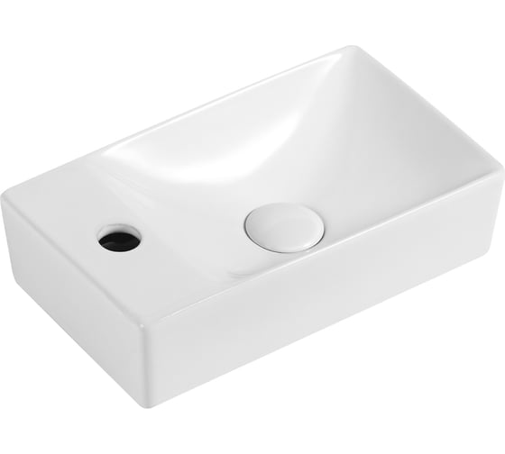 Раковина B05-375RW правая санфарфор, белый глянец ORANGE X225510809 1