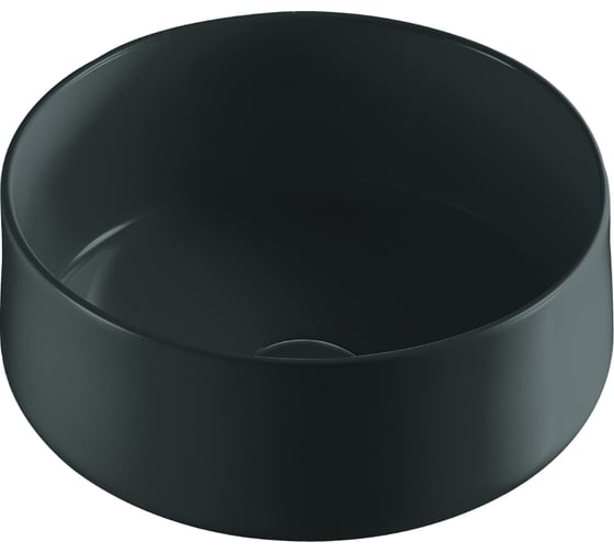 Накладная раковина ORANGE B07-345B санфарфор, черный матовый X351597809