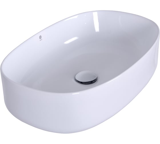 Накладная раковина ORANGE B07-540W санфарфор, белый глянец  X828596809
