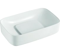 Накладная раковина ORANGE  B07-600W санфарфор, белый глянец X895938092