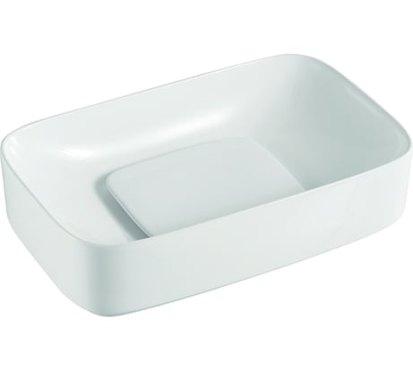 Накладная раковина ORANGE  B07-600W санфарфор, белый глянец X895938092