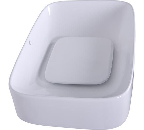 Накладная раковина ORANGE  B07-600W санфарфор, белый глянец X895938092