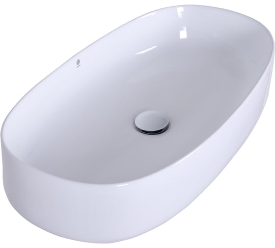 Накладная раковина ORANGE B07-675W санфарфор, белый глянец X896099809
