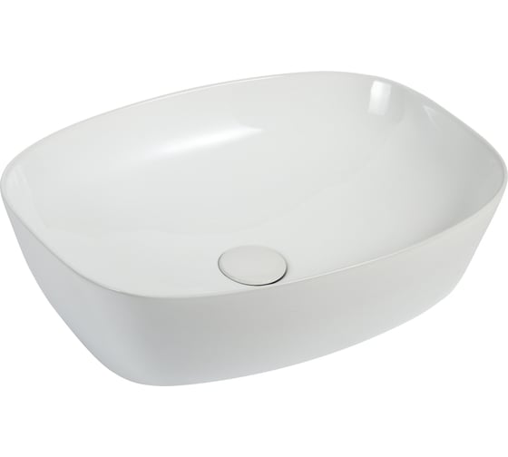 Накладная раковина ORANGE B08-500W санфарфор, белый глянец B08-500W 1