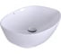 Накладная раковина ORANGE B08-500W санфарфор, белый глянец B08-500W 5
