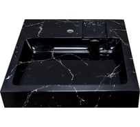 Раковина над стиральной машиной Stella Polar Солярис 60-60, черный мрамор SP-00001404 29809484