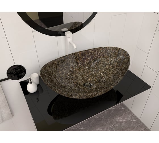 Накладная раковина Stella Polar Орион, Люкс stone SP-00001134