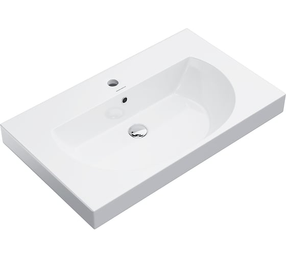 Раковина KERAMA MARAZZI BUONGIORNO подвесная/мебельная 80, белая глянцевая BG.wb.80