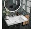 Раковина KERAMA MARAZZI CUBO подвесная\мебельная 80, белая глянцевая CU.wb.80 3