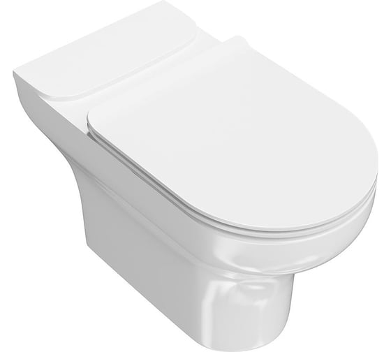 Напольный унитаз KERAMA MARAZZI BUONGIORNO безободковый, белый глянцевый BG.wc.01